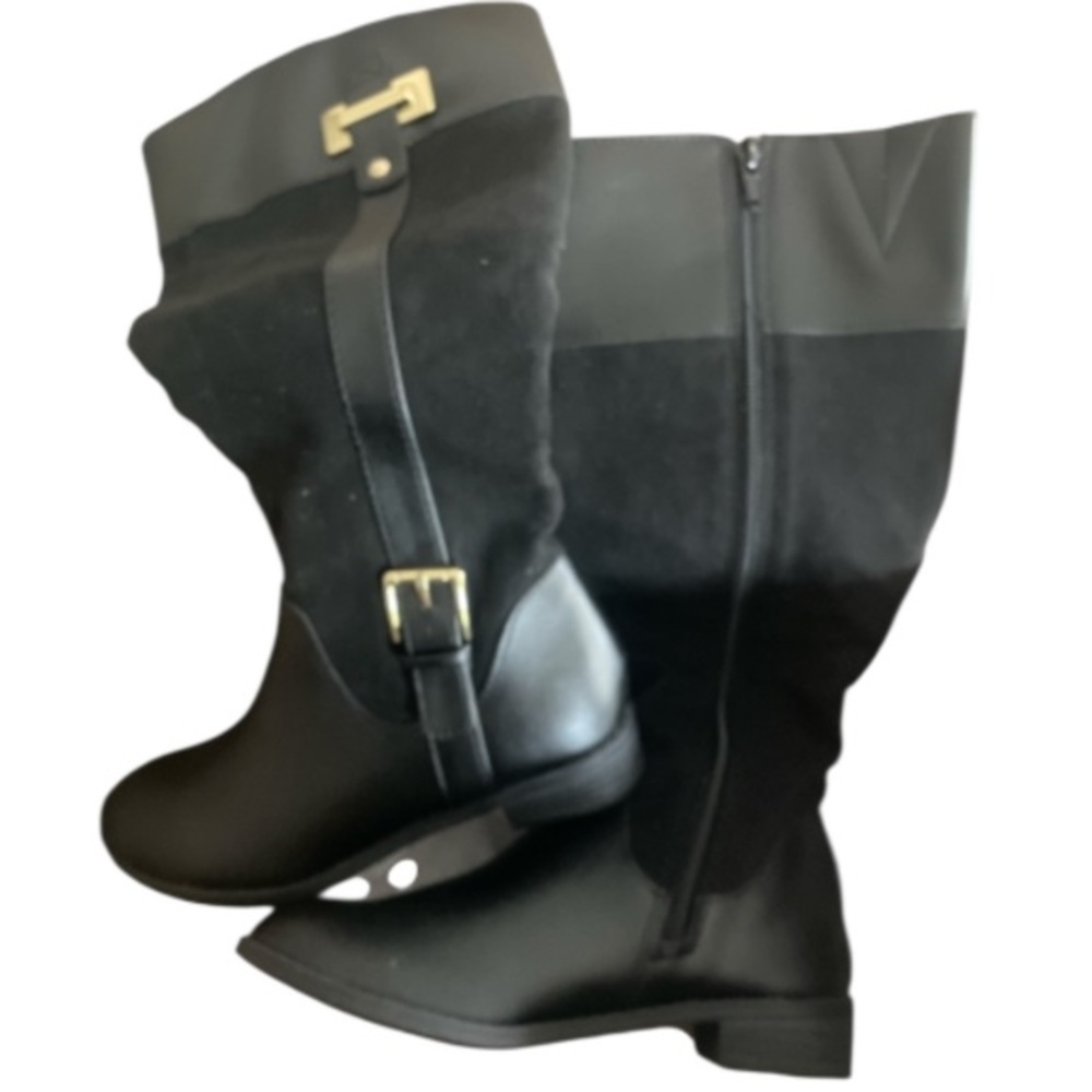 Karen Scott Deliee 2 Black Knee High Boots